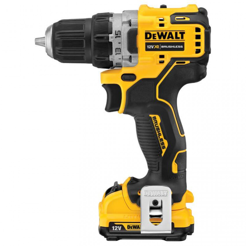 Дриль-шуруповерт акумуляторний безщітковий DeWALT DCD701D2-DCD701D2