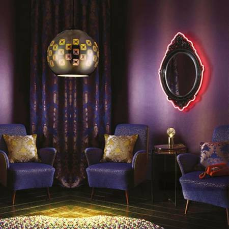 Світильник підвісний SPECTRUM Е27 3D-ефект круглий-021 005 0001