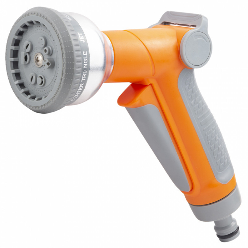 Пістолет-розпилювач 10 режимів (АВS+TPR) FLORA (5011894)-5011894