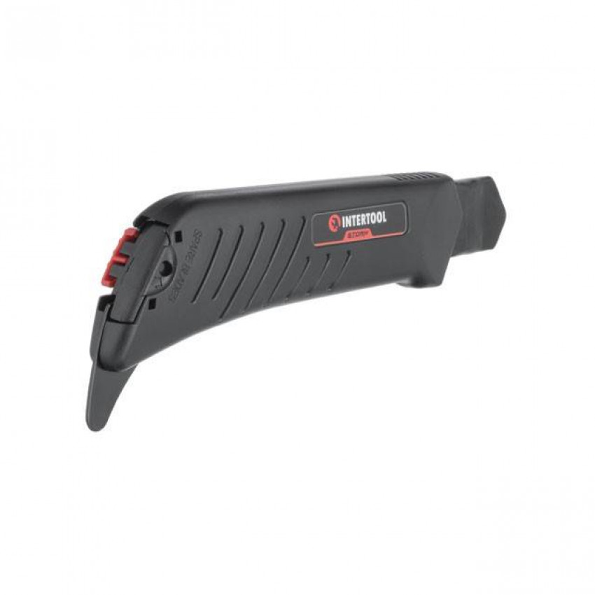 Ніж сегментний для лінолеуму 18мм, металева напрямна, STORM INTERTOOL HT-0538-HT-0538