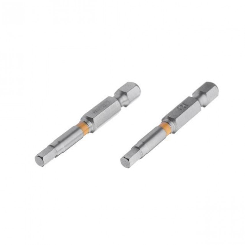 Комплект отверточних насадок Hex H4.0 1/4 "* 50мм, S2, уп. 2 од., STORM INTERTOOL VT-0228-VT-0228