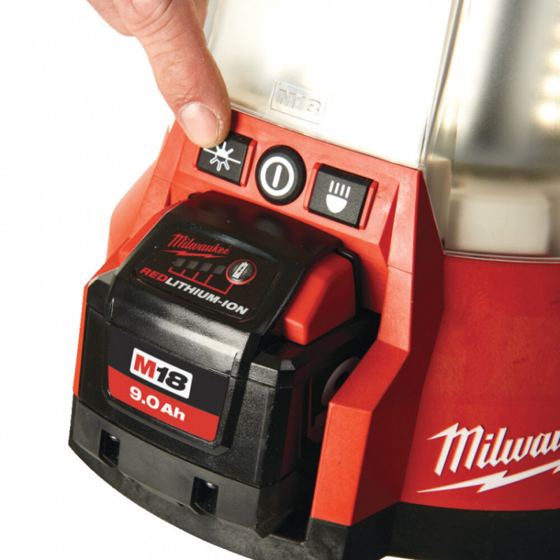 Ліхтар світлодіодний акумуляторний MILWAUKEE, M18 ONESLSP-0, 4400Лм (каркас)-4933459158