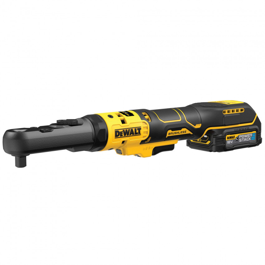 Гайкокрут кутовий - ключ-храповик акумуляторний безщітковий DeWALT DCF510E2G-DCF510E2G