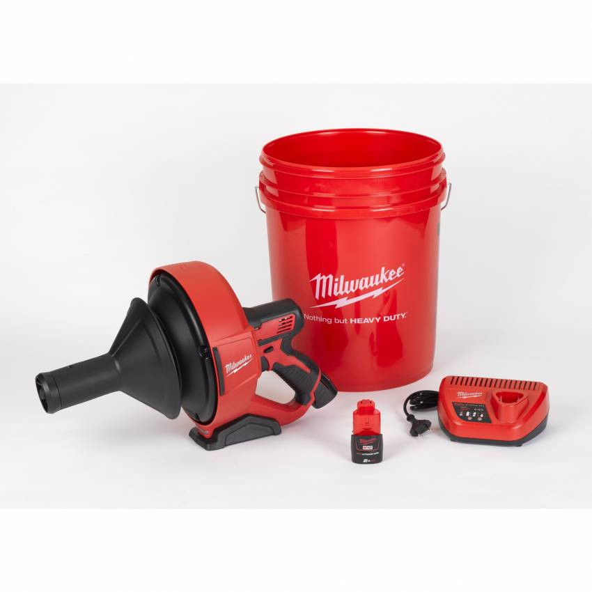Машина прочисна акумуляторна MILWAUKEE, M12 BDC8-0C, трос 8м-4933451632