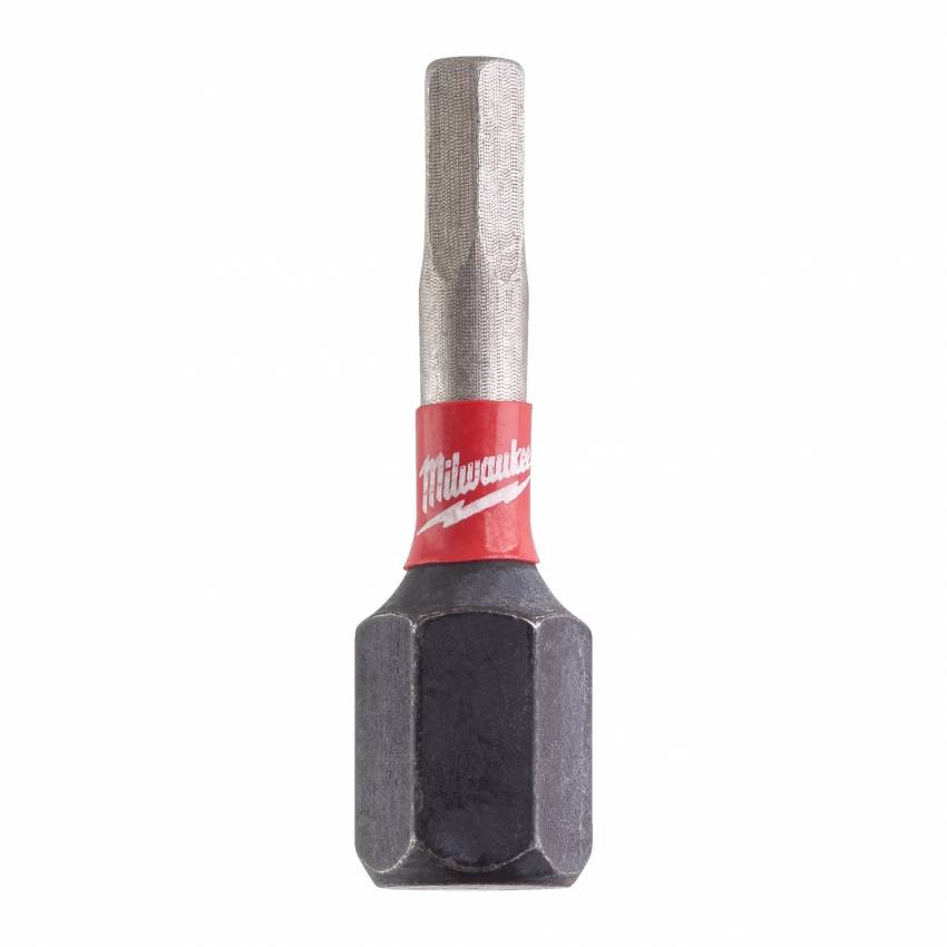 Біта SHOCKWAVE MILWAUKEE, Hex6, 25 мм, (2шт)-4932430897