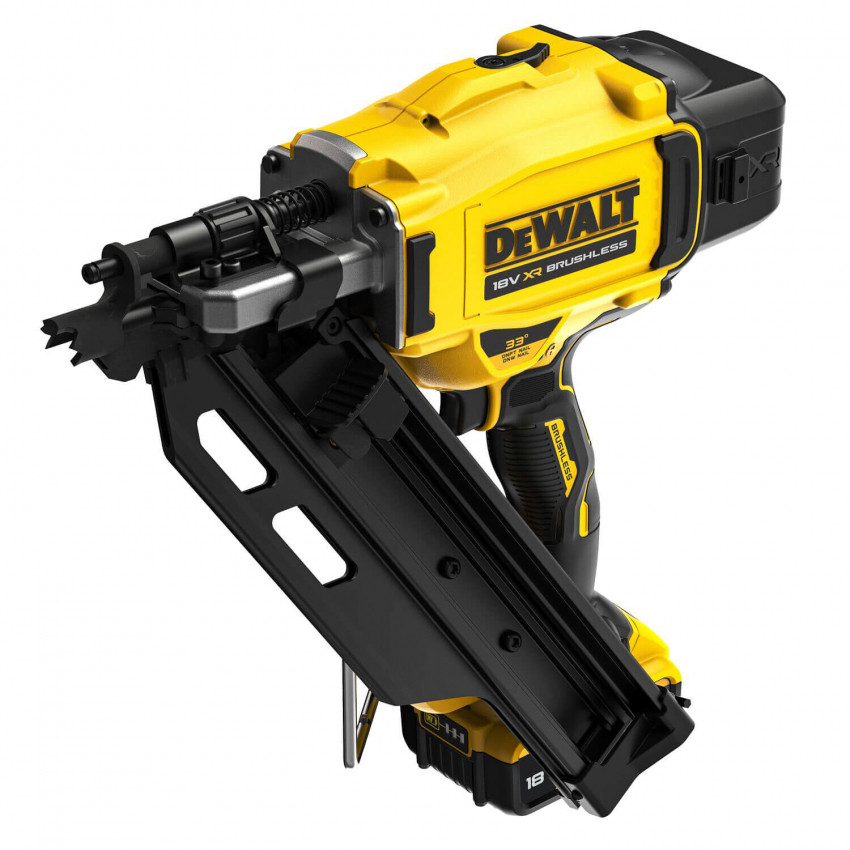 Пістолет цвяхозабивний акумуляторний безщітковий DeWALT DCN930P2-DCN930P2