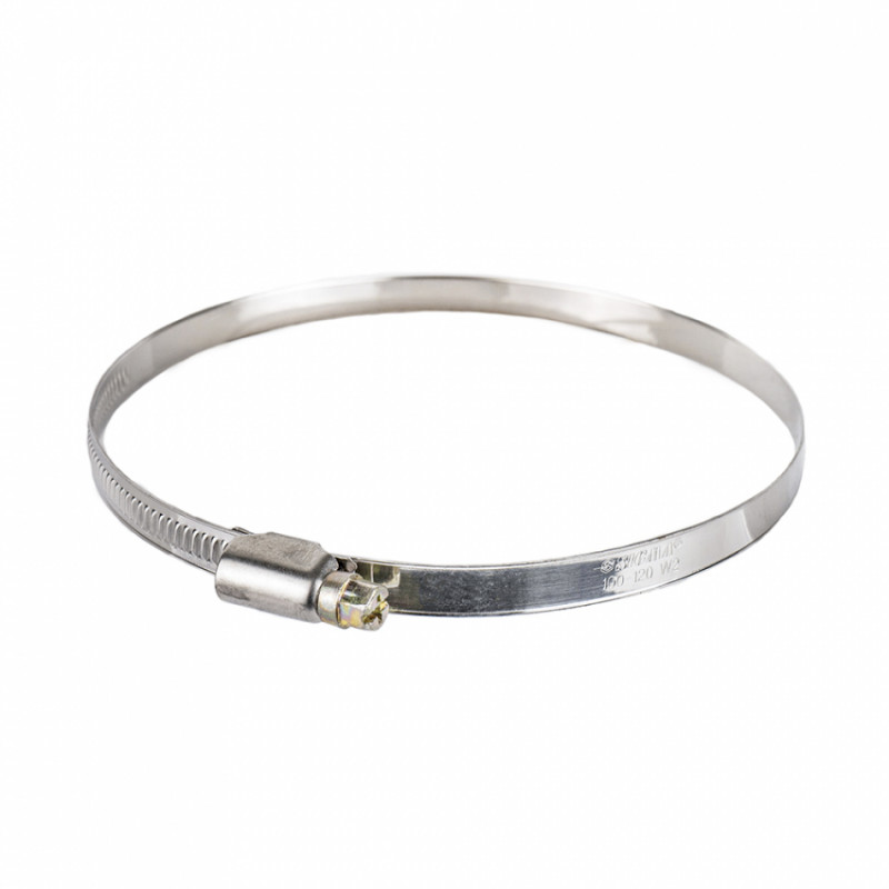 Хомут черв'ячний нержавіючий 9мм D100-120мм 10шт Sigma (2510181)-2510181