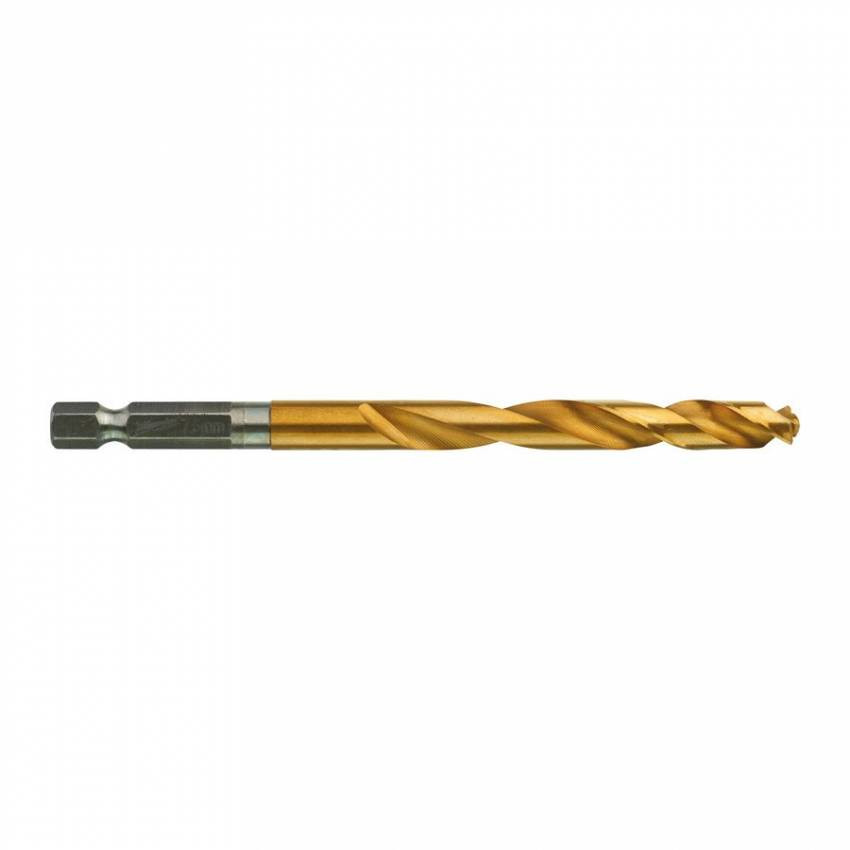 Свердло по металу RedHEX HSS-G TiN MILWAUKEE, Ø7,5мм-48894718