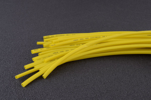 Термозбіжна трубка 6мм жовта (пак. 1мx30шт) APRO-ZRG-6Y