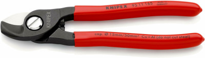 Ножиці для різки кабелів KNIPEX 95 11 165 SB-[articul]