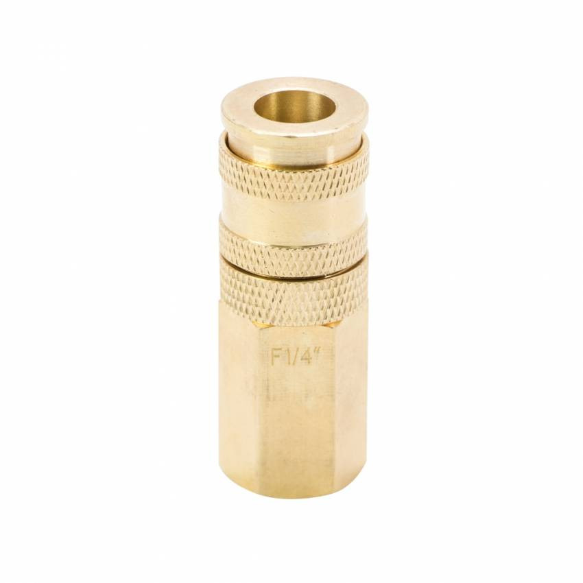 З'єднання швидкознімне посилене з фіксатором 1/4" (латунь) Sigma (7021641)-7021641