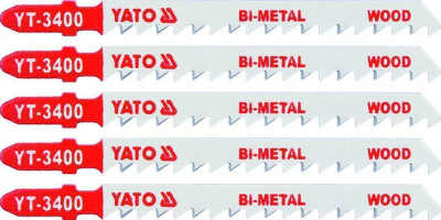 Полотно для електролобзика BI-METAL (дерево) YATO, 6TPI, l=100м, набір 5ін. [50/250]-[articul]