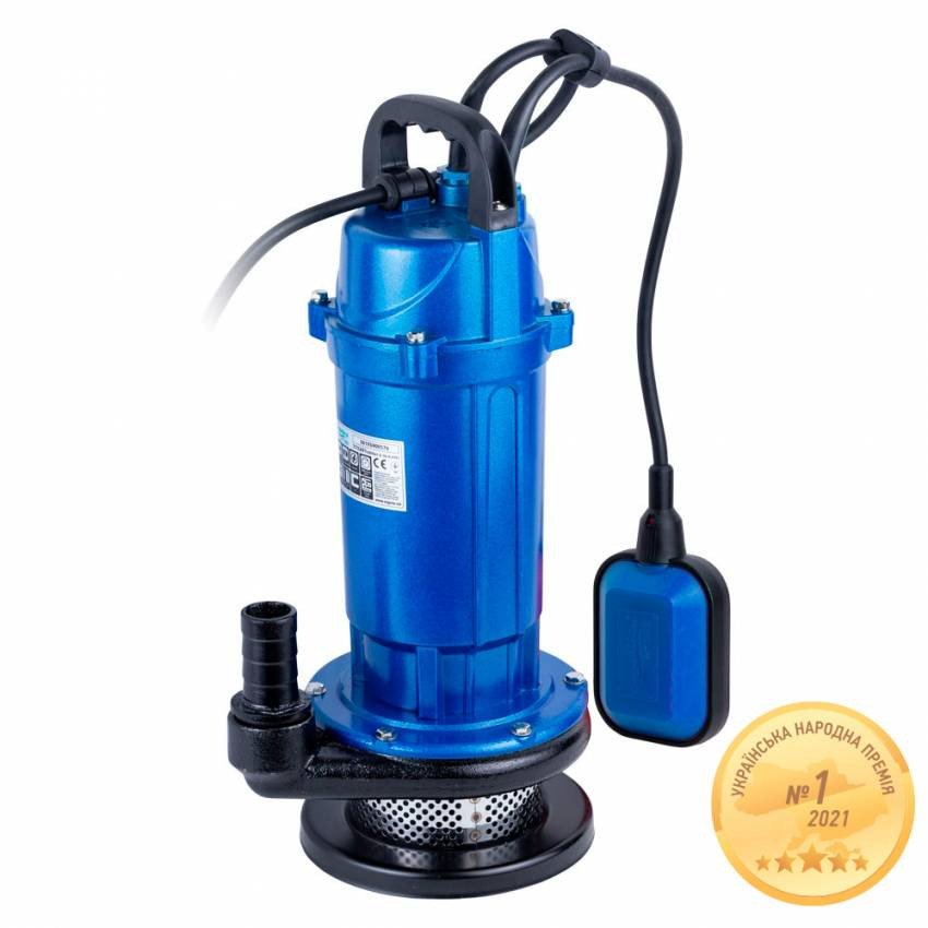 Насос дренажний 0.75кВт Hmax 32м Qmax 100л/хв AQUATICA mid (773208)-773208