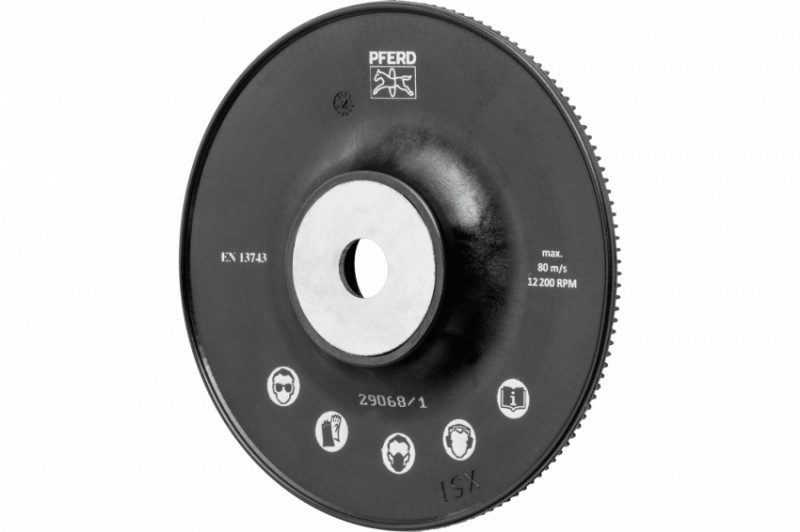 Опорна тарілка 125мм*М14 для фібри-4007220668122