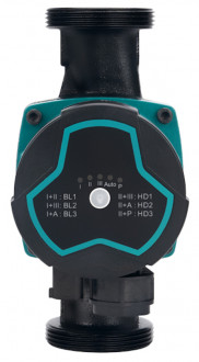 Насос циркуляційний енергозберігаючий 5-39Вт Hmax 6м Qmax 53л/хв ØØ1½&quot; 180мм + гайки Ø1&quot; AQUATICA GPA25-6/180 III (774053)