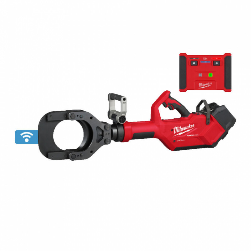 Кабелеріз гідравлічний акумуляторний MILWAUKEE M18 HSFC125R-802C (+зар.пр., 2акум.Х8Аг, кейс) FORGE™-4933499331