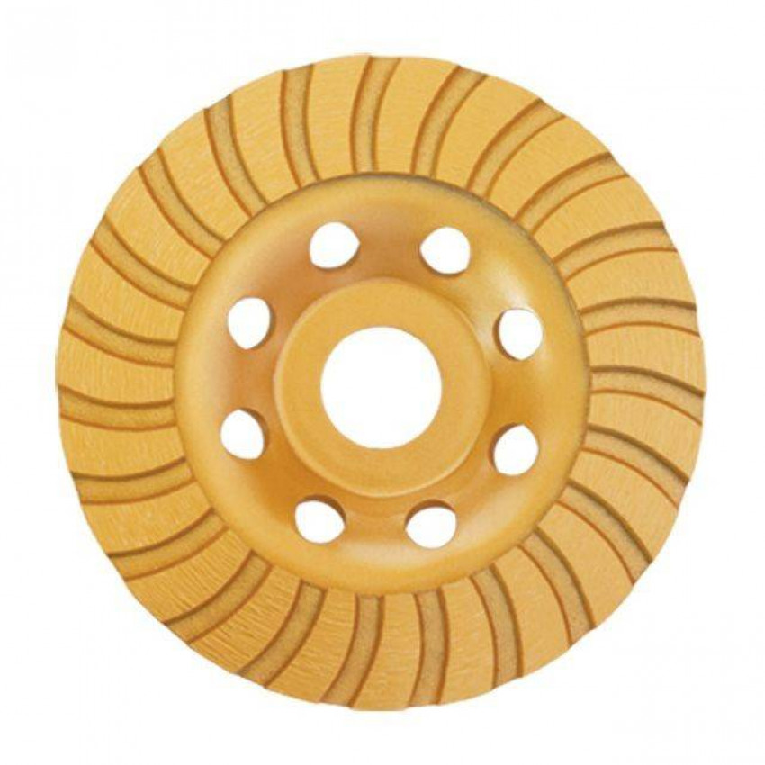 Фреза шліфувальна торцева Turbo 125 * 22.2мм INTERTOOL CT-6225-CT-6225