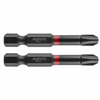Ударний біт PH3 x 50 мм, 2 шт.-[articul]