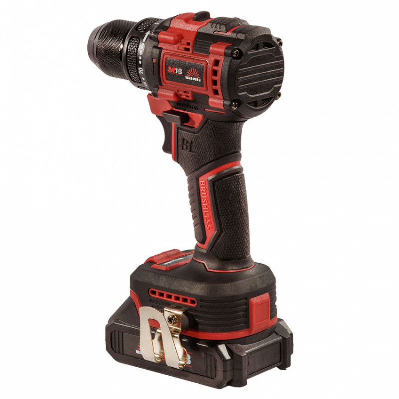 Дриль-шуруповерт акумуляторний Vitals Master AU 1832c BL Kit-235330