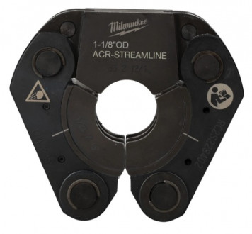 Пресс-кліщі змінні кільцеві для опресовування труб MILWAUKEE Sanha Streamline RJ18-ACR 1 1/8&quot; (для М12) 1 1/8&quot;-[articul]