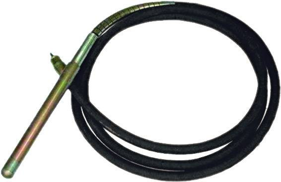 Вал гнучкий з булавою для віброусадочной машини MPT 50 мм 6 м MVS50-6M-MVS50-6M