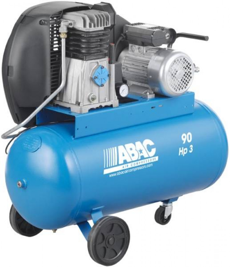 Компресор ABAC A29B 90 CM3, 90л, 320л/хв, 2.2кВт, 1350об/хв, 230/1/50, 10бар, 95дБ, 58кг-A29B 90 CM3