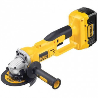 Шліфмашина кутова акумуляторна DeWALT 36 В, 6500 об/хв., диск 125 мм., 3,7 кг, 2 акумулятори, ЗУ, кейс-[articul]