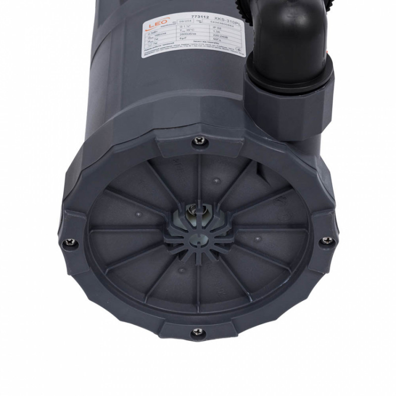Насос дренажний 0.75кВт Hmax 9м Qmax 192л/хв (нерж) Leo (773112)-773112