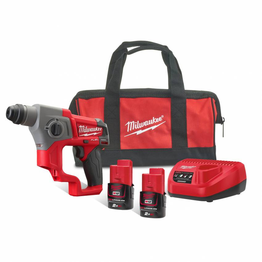 Перфоратор SDS-PLUS акумуляторний MILWAUKEE, M12 CH-0, 1,1Дж-4933441947