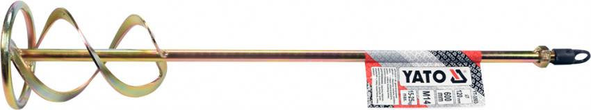 Ключ TORX Г-подібний 2-сторонній YATO Cr-V, Т50, 32 х 152 мм-YT-05503