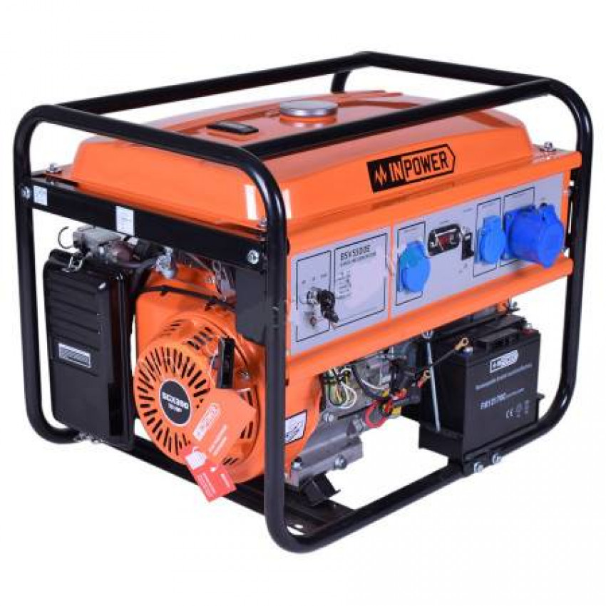 Бензиновий генератор InPower BSV5500E 5/5,5 кВт-BSV5500E