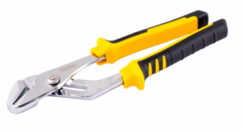 Щипці трубні MASTERTOOL 200 мм C55 HRC 45~50 23-4200-23-4200