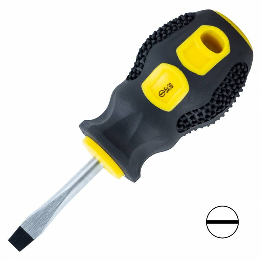 Викрутка шліцева SL5x38мм CrV Sigma (4006421)-4006421