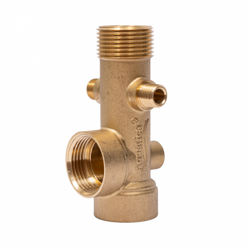 З'єднувач шестививідний 110мм 1"Мx¼М"x¼"Мx1"Fx1"Fx¼"F AQUATICA (779625)-779625