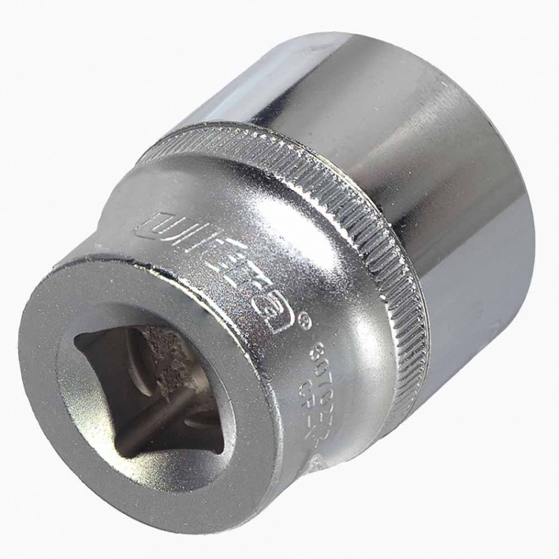 Насадка шестигранна коротка 1/2" 27мм CrV ULTRA (6070272)-6070272
