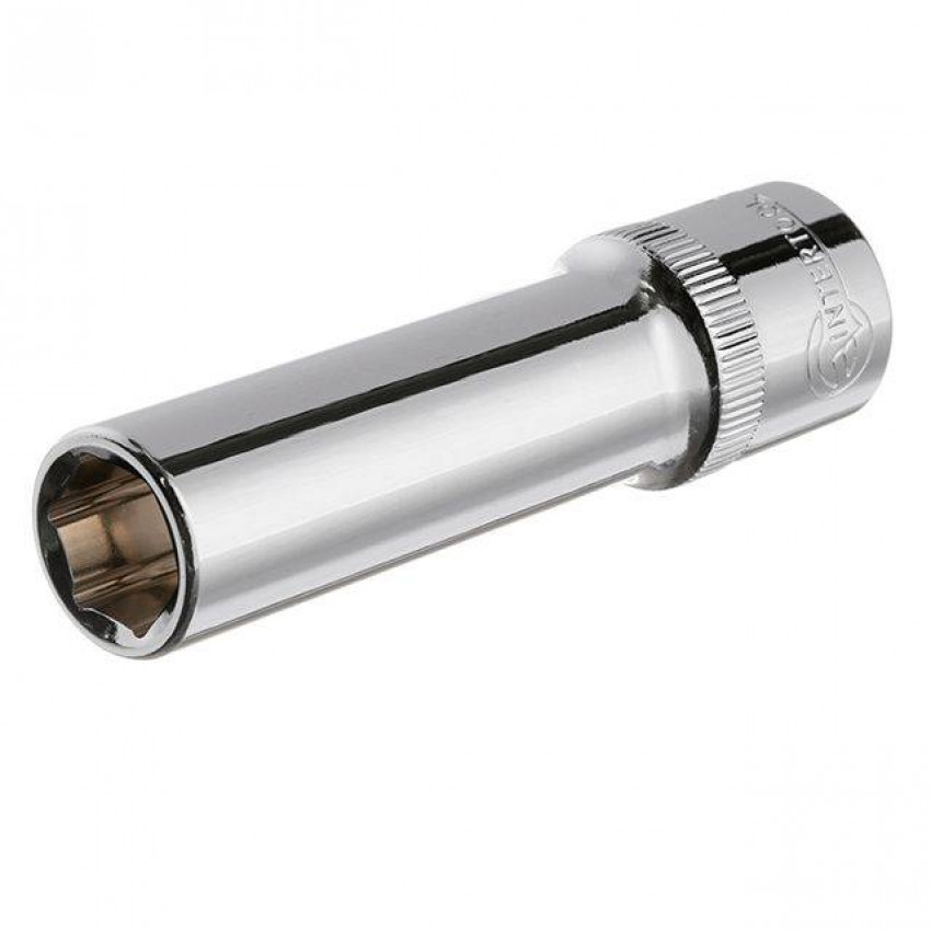 Головка шестигранна подовжена 1/4", 12×50 мм, Cr-V, STORM INTERTOOL ET-0462-ET-0462