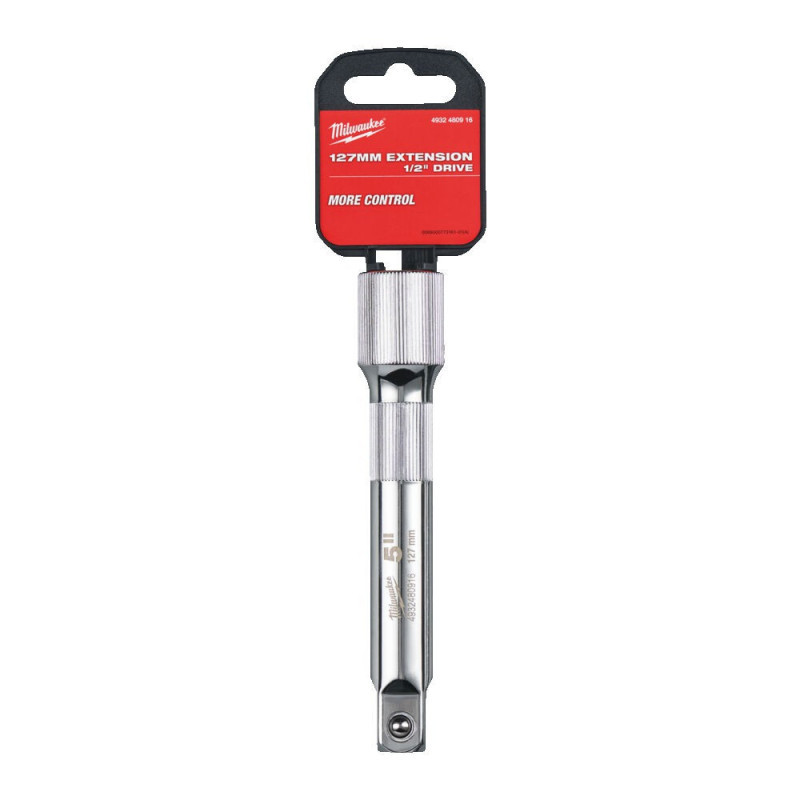 Подовжувач хромований для головок ½” MILWAUKEE, 127мм-4932480916