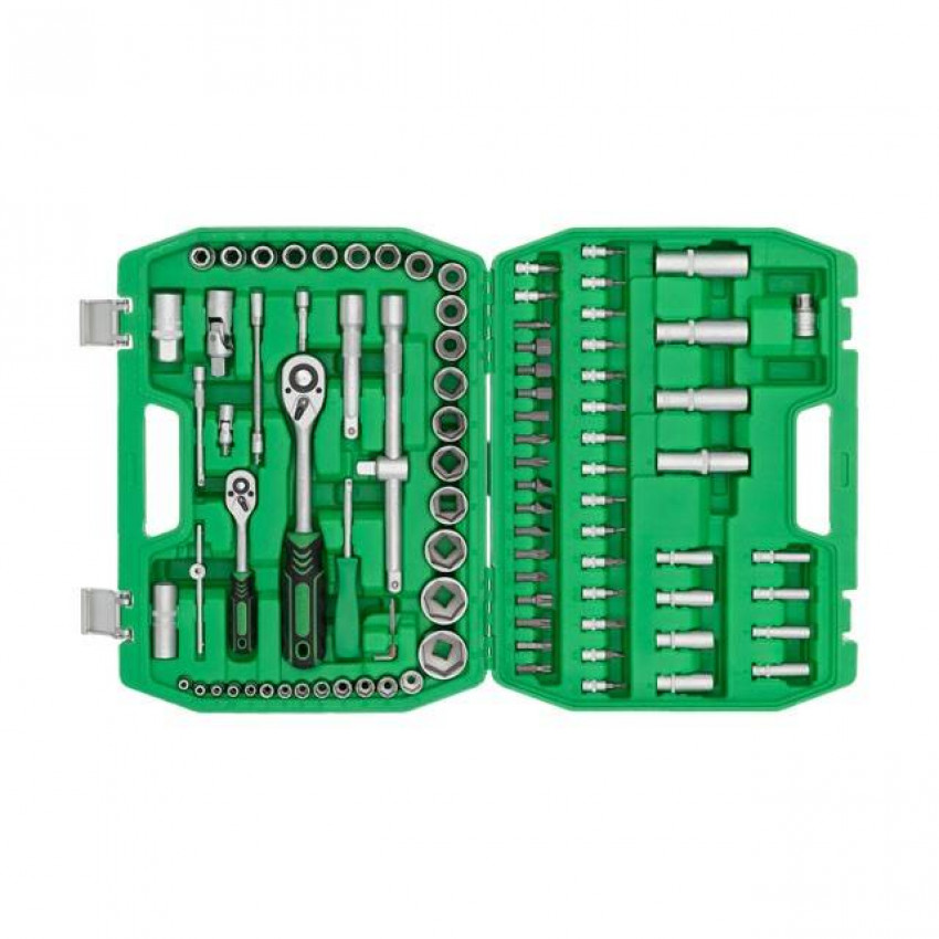 Набір інструментів 1/2 "& 1/4" 94 од INTERTOOL ET-6094SP-ET-6094SP