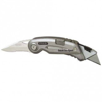 Ніж складаний QUICKSLIDE SPORT UTILITY KNIFE з двома лезами STANLEY 0-10-813