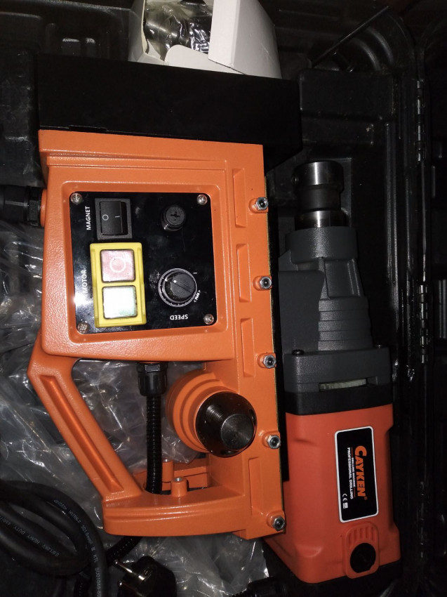 Верстат свердлильний GTM OND-35HD з електромагнітним утримувачем-OND-35HD