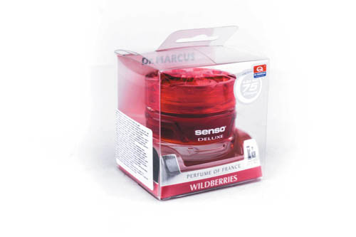 Ароматизатор SENSO DELUXE дикі ягоди (Wildberries) банка з гелем (під сидіння)-029686