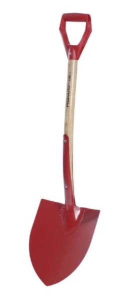 Лопата штикова FISKARS ClassicPro FSC червона (1014776)-6411501327635