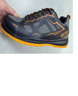 Кросівки захисні р.42 з композ. носком, сітка, чорні з помаранчевим-[articul]