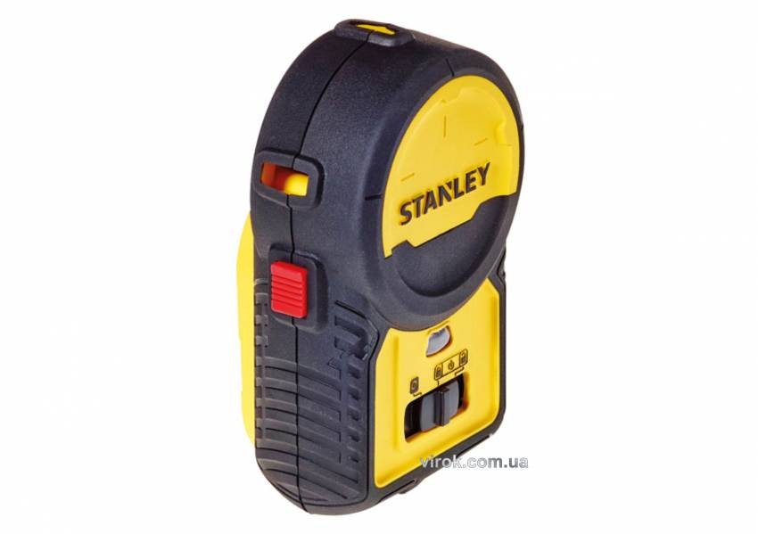 Рівень лазерний STANLEY, що самовирівнюється, з кронштейном; дальність – 6 м; похибка – ±0,3 мм на 1 м-STHT1-77149