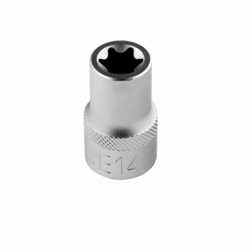Головка торцева 1/2, Е14, CrV Stels-13871