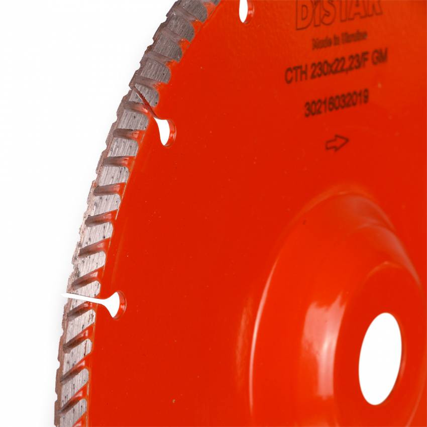 Круг алмазний вiдрiзний 1A1R Turbo 230x2,3x9x22,23/F Laser CTH 230x22,23F GM-30216032019