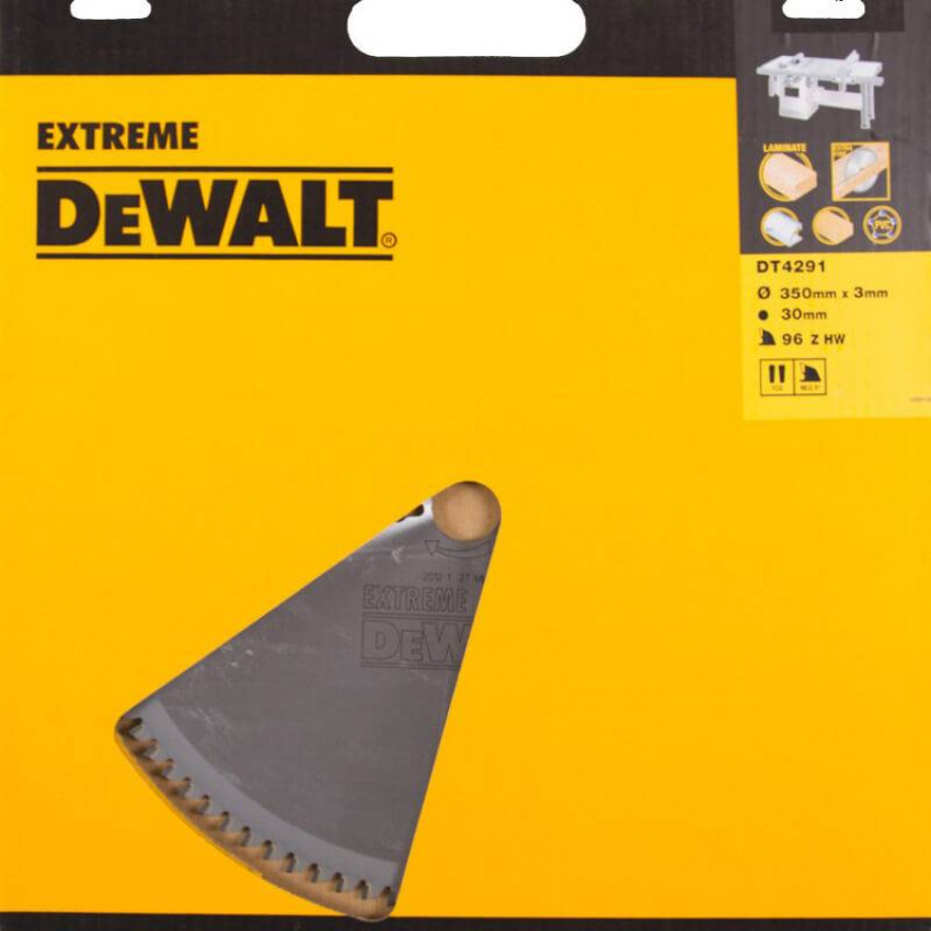 Диск пильний EXTREME WORKSHOP DeWALT DT4291-DT4291