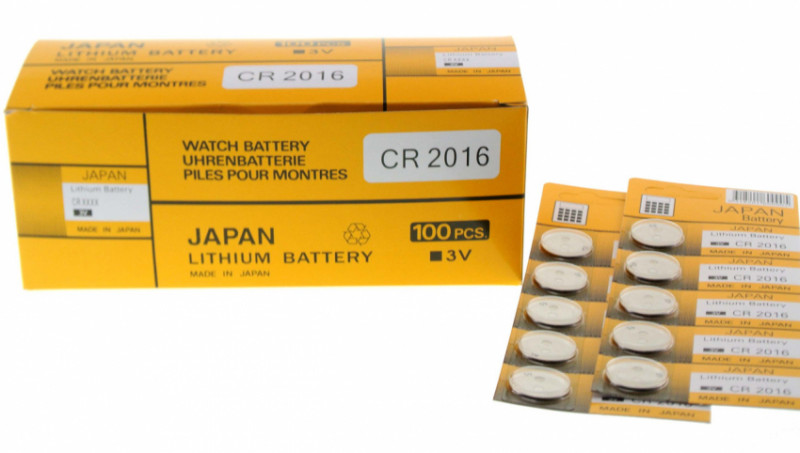 Літієва батарейка Japan Maxell СARD "таблетка" CR2016  5шт/уп-B-JPN-CR2016-C5