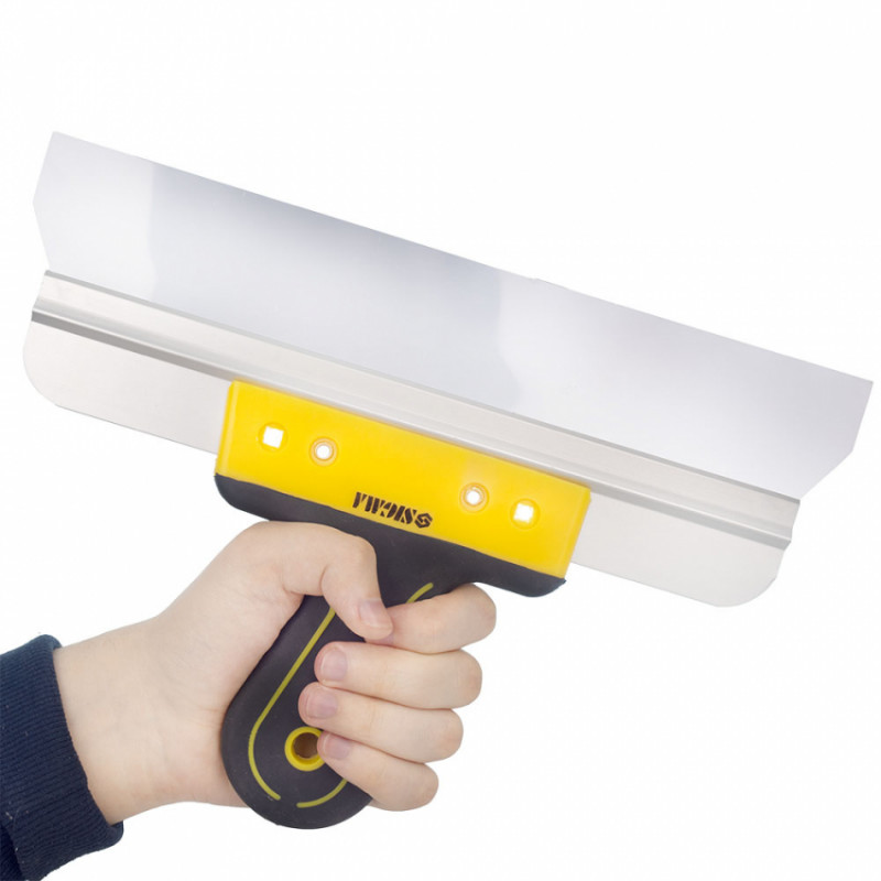 Шпатель нержавіючий фасадний Profi 300мм Sigma (8322331)-8322331