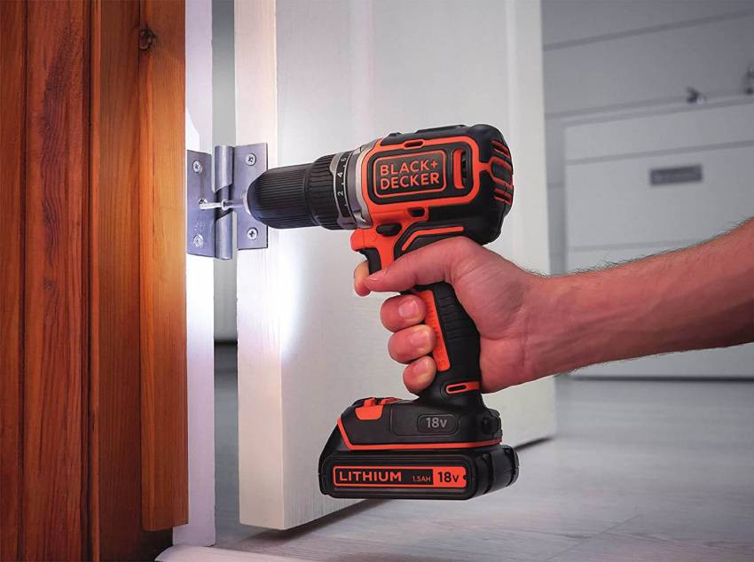 Дриль-шуруповерт акумуляторний безщітковий BLACK DECKER BL186KB-BL186KB